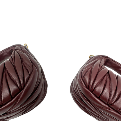 Borsa Miu Miu Wander matelassé Small