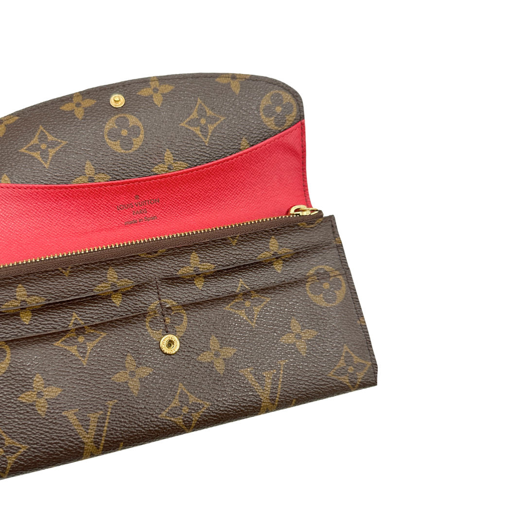 Portafoglio Emilie Louis Vuitton monogram