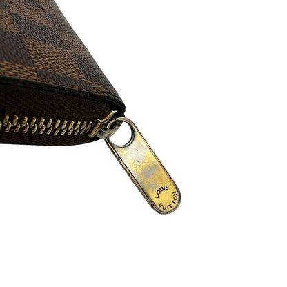 Portafoglio Zippy Louis Vuitton Damier ébène