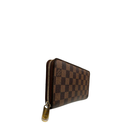 Portafoglio Zippy Louis Vuitton Damier ébène