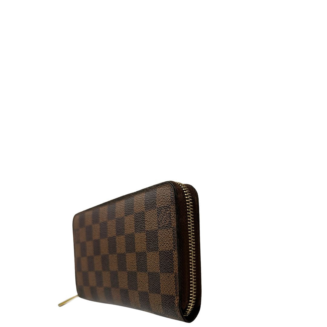 Portafoglio Zippy Louis Vuitton Damier ébène