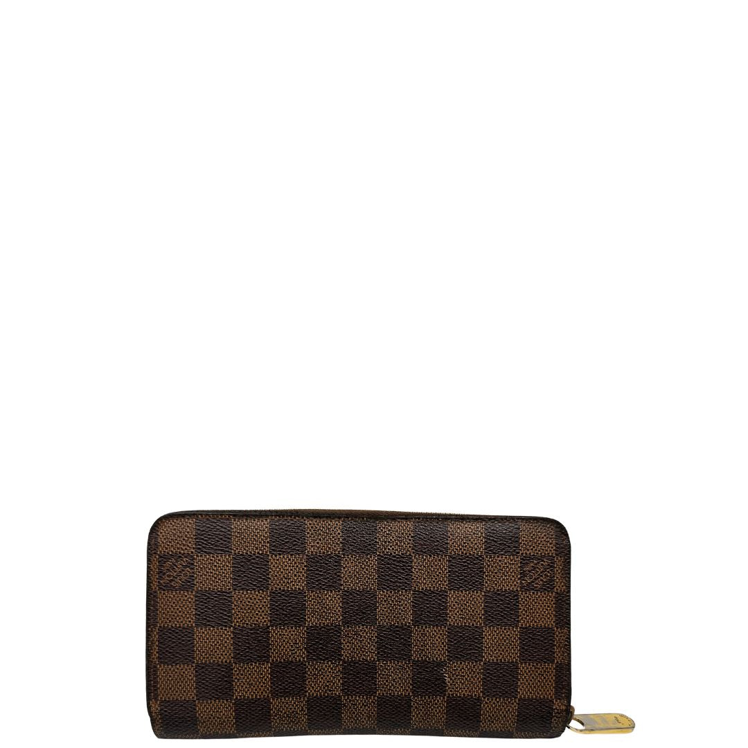 Portafoglio Zippy Louis Vuitton Damier ébène