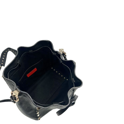 Secchiello Rockstud Valentino Gravani nero