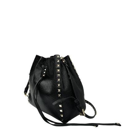 Secchiello Rockstud Valentino Gravani nero