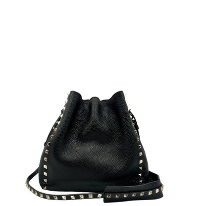 Secchiello Rockstud Valentino Gravani nero