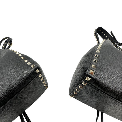 Secchiello Rockstud Valentino Gravani nero