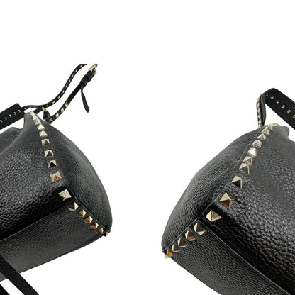 Secchiello Rockstud Valentino Gravani nero