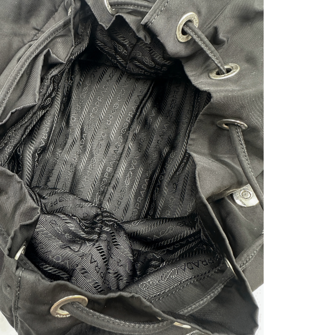 Zaino Prada Nylon nero