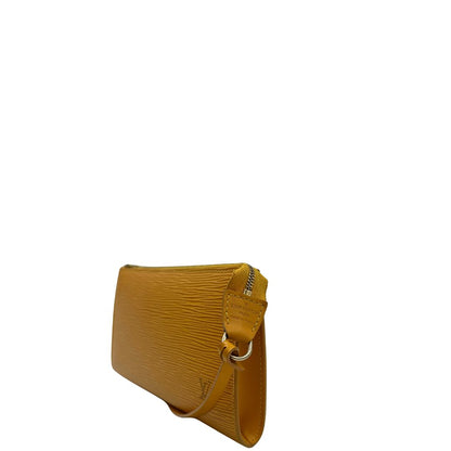 Pochette Accessoires Epi gialla Louis Vuitton