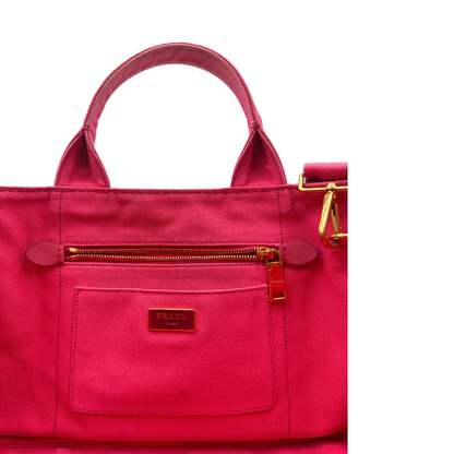 Tote Prada Canapa Peonia