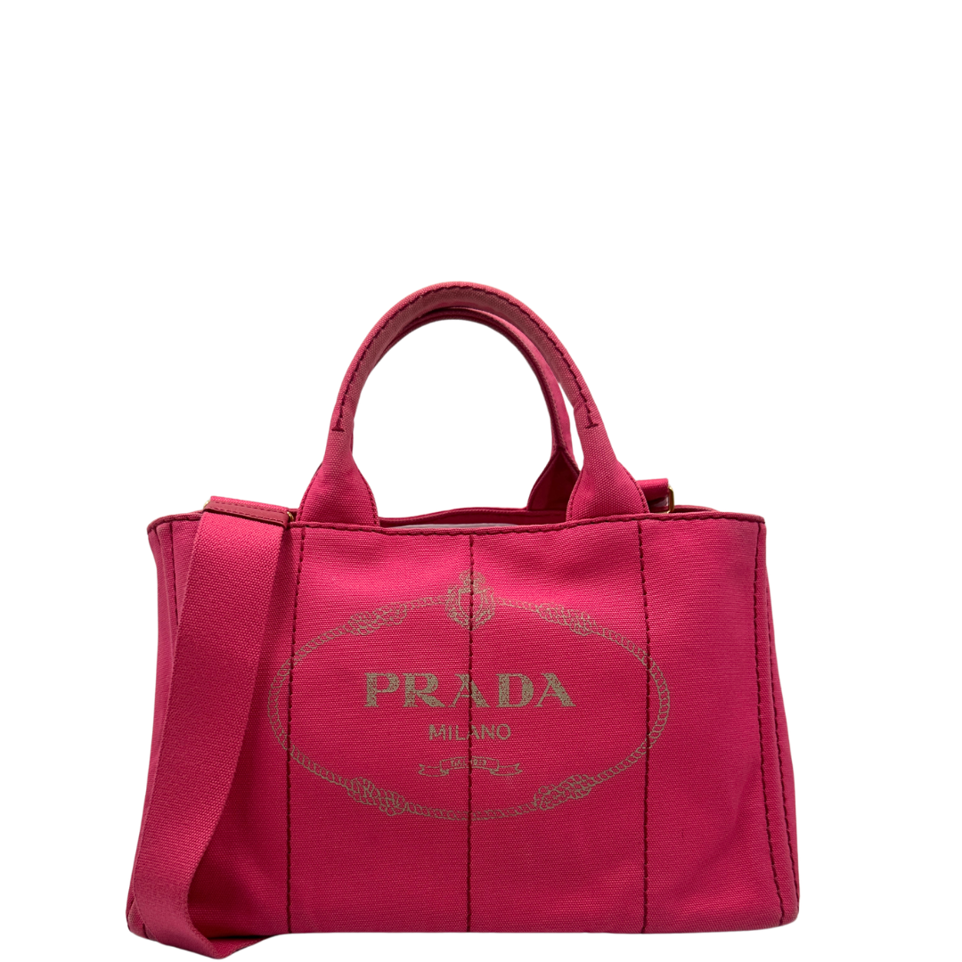 Tote Prada Canapa Peonia