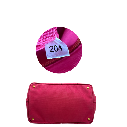 Tote Prada Canapa Peonia