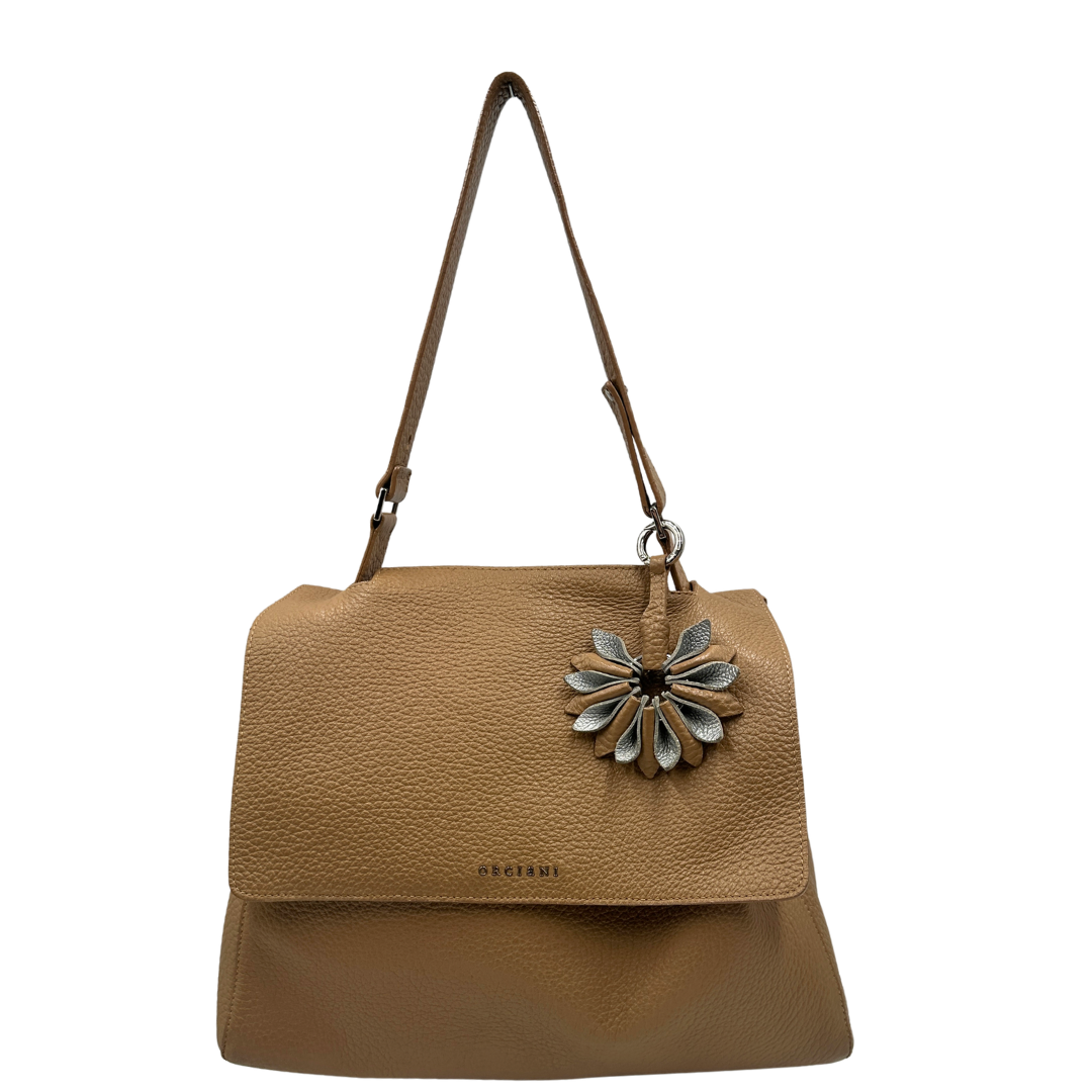 Borsa Orciani Sveva cammello grande