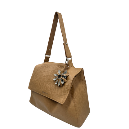 Borsa Orciani Sveva cammello grande
