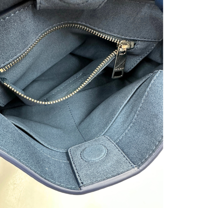 Borsa Orciani Sveva Soft piccola blu