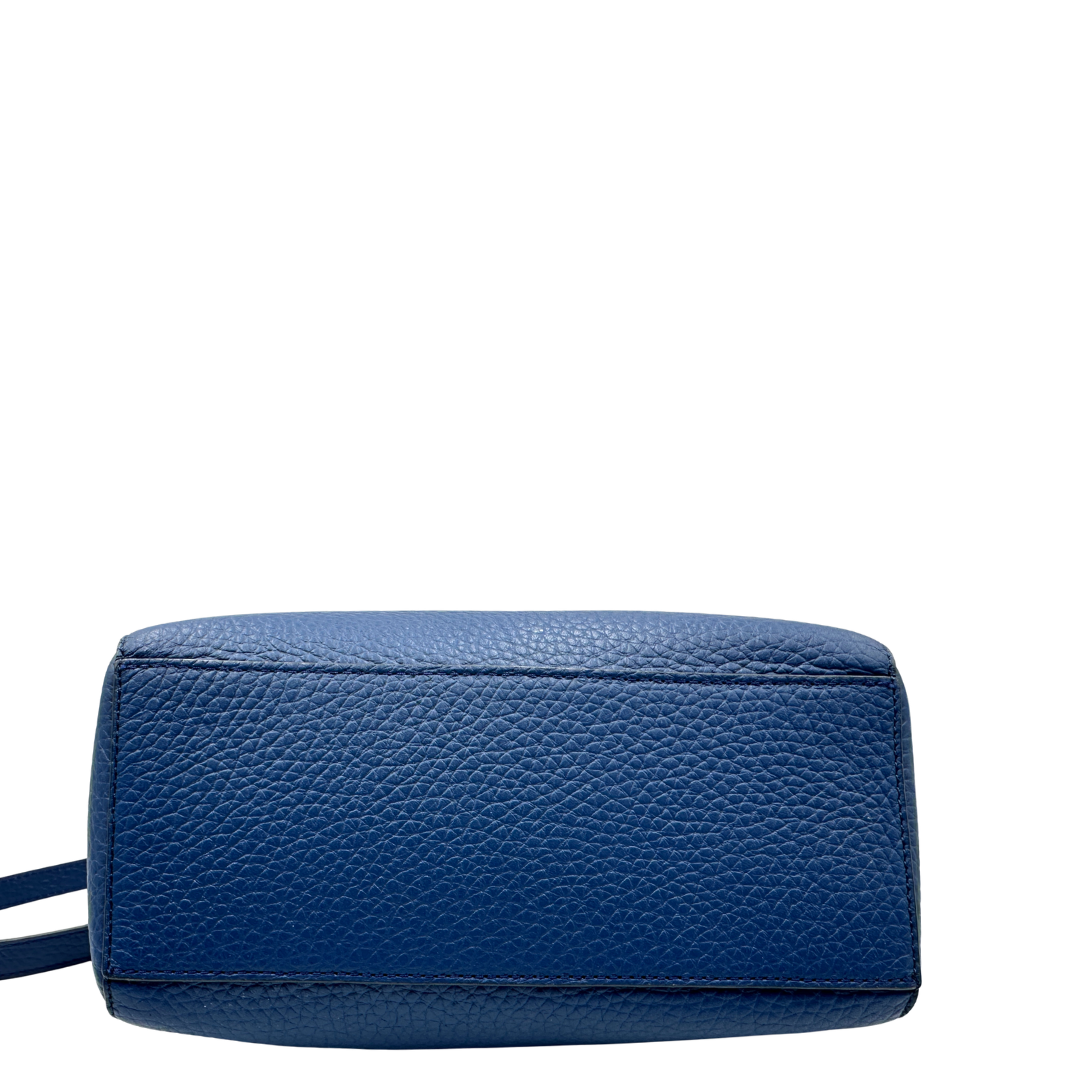 Borsa Orciani Sveva Soft piccola blu