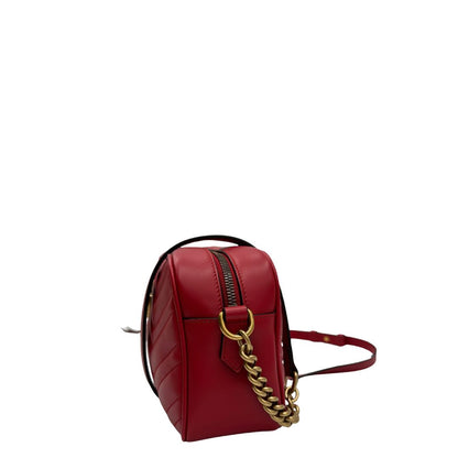 Camera Bag Gucci Marmont misura piccola rossa