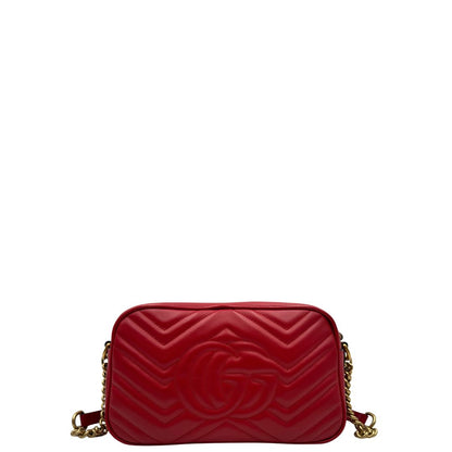 Camera Bag Gucci Marmont misura piccola rossa