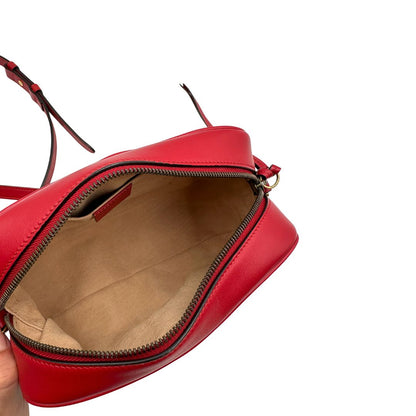 Camera Bag Gucci Marmont misura piccola rossa