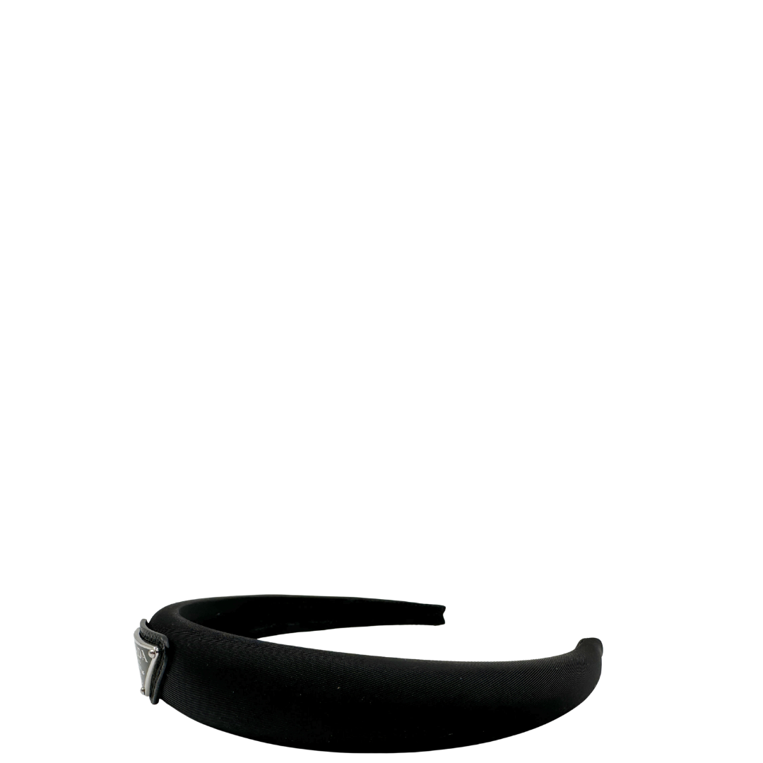 Cerchietto Prada nylon nero