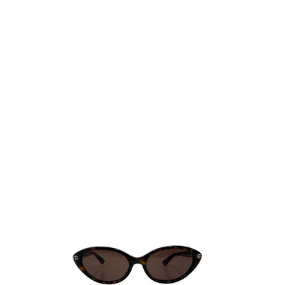 Occhiali da sole Gucci Emblem marroni