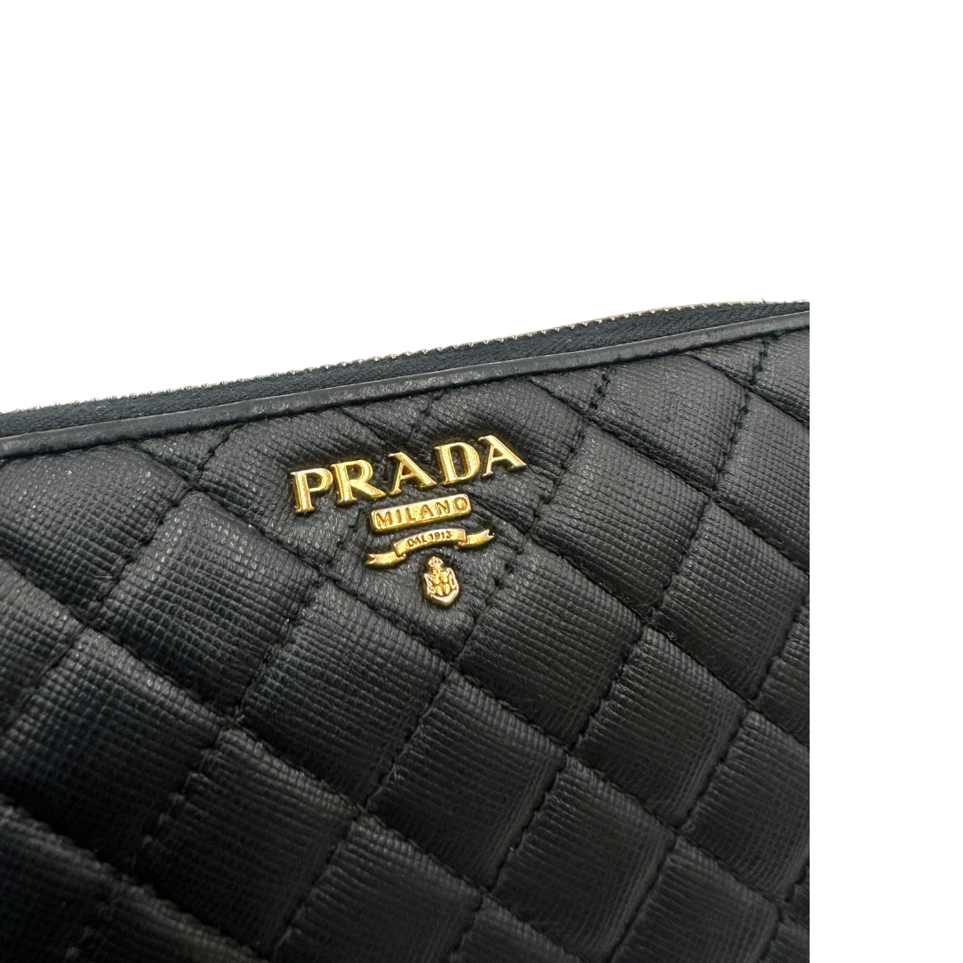 Portafoglio Prada nero