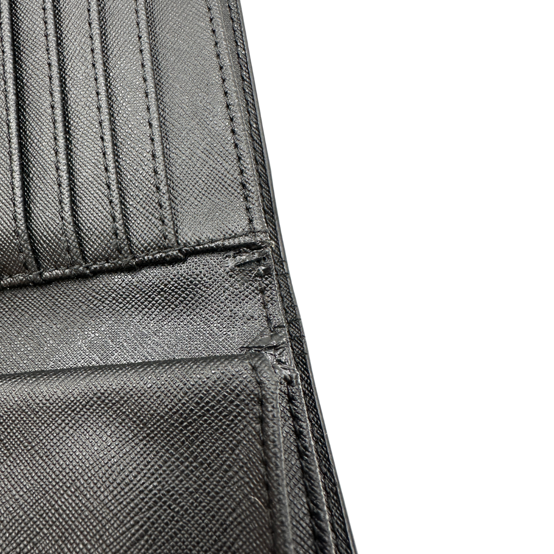 Portafoglio Michael Kors Jet Set double zip nera