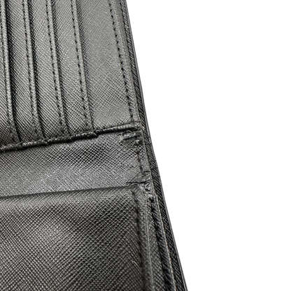 Portafoglio Michael Kors Jet Set double zip nera