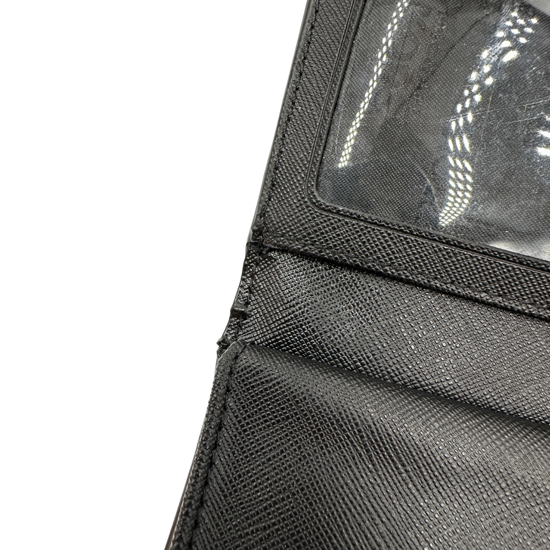 Portafoglio Michael Kors Jet Set double zip nera