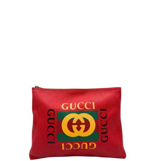 Pochette Gucci rossa