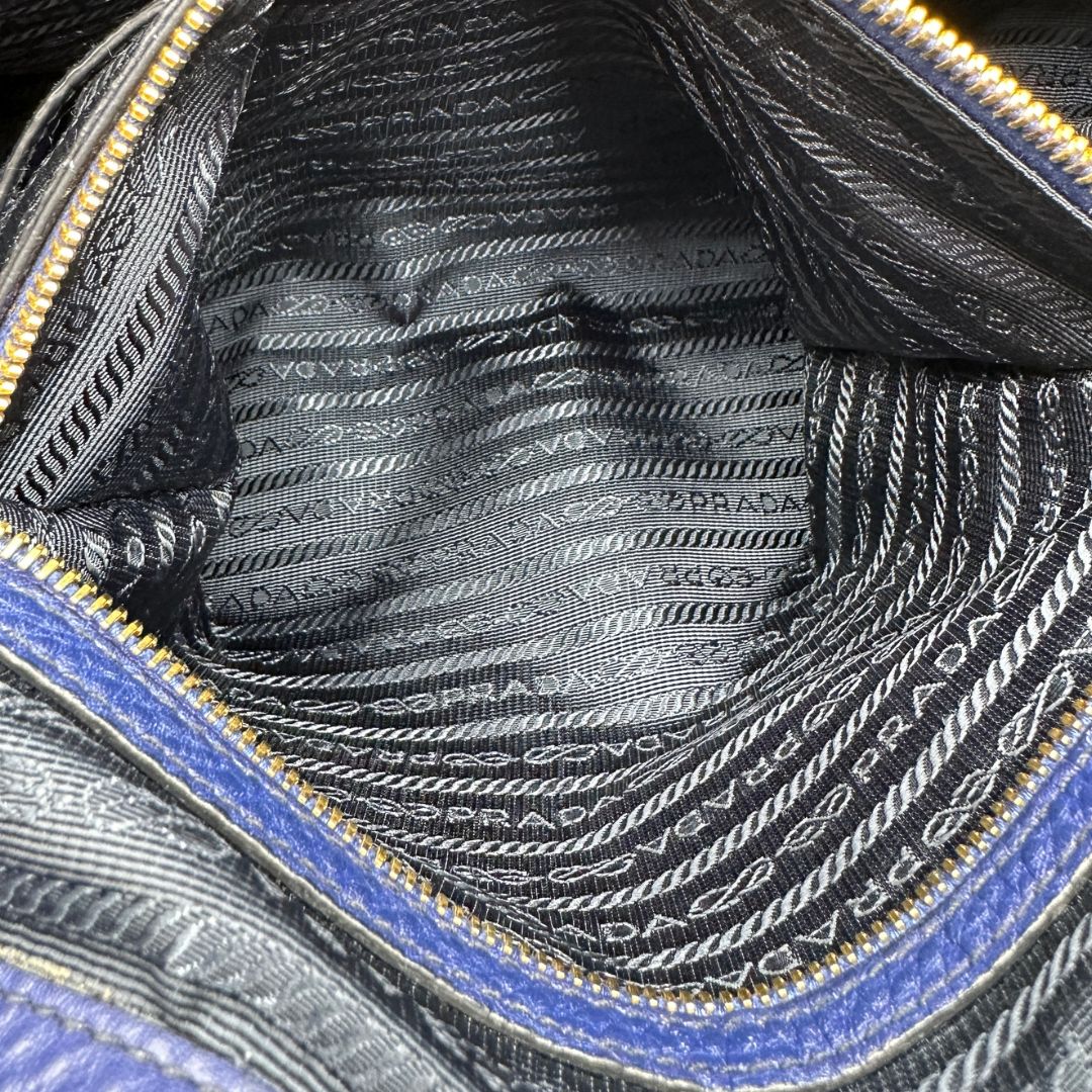 Tote Prada blu