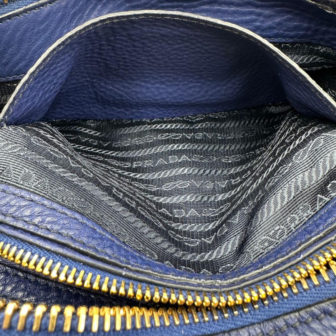 Tote Prada blu
