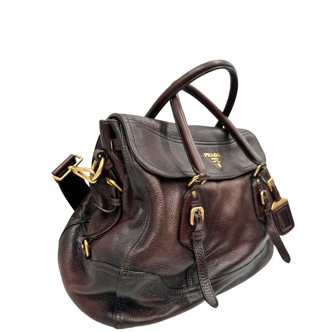 Satchel Prada cacao