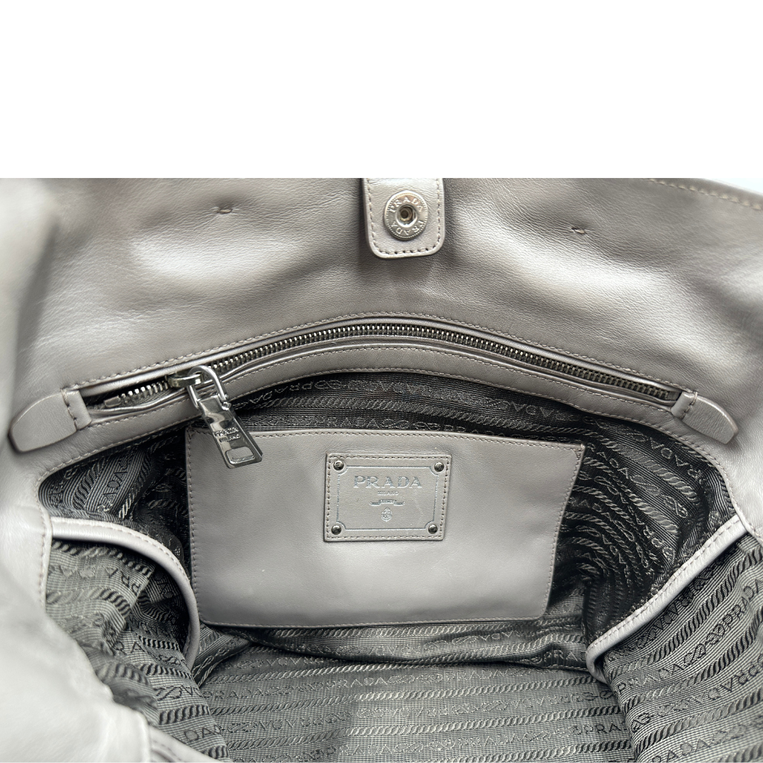 Tote Prada grigia