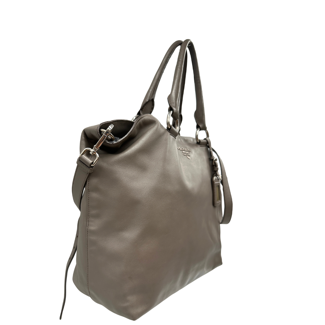 Tote Prada grigia