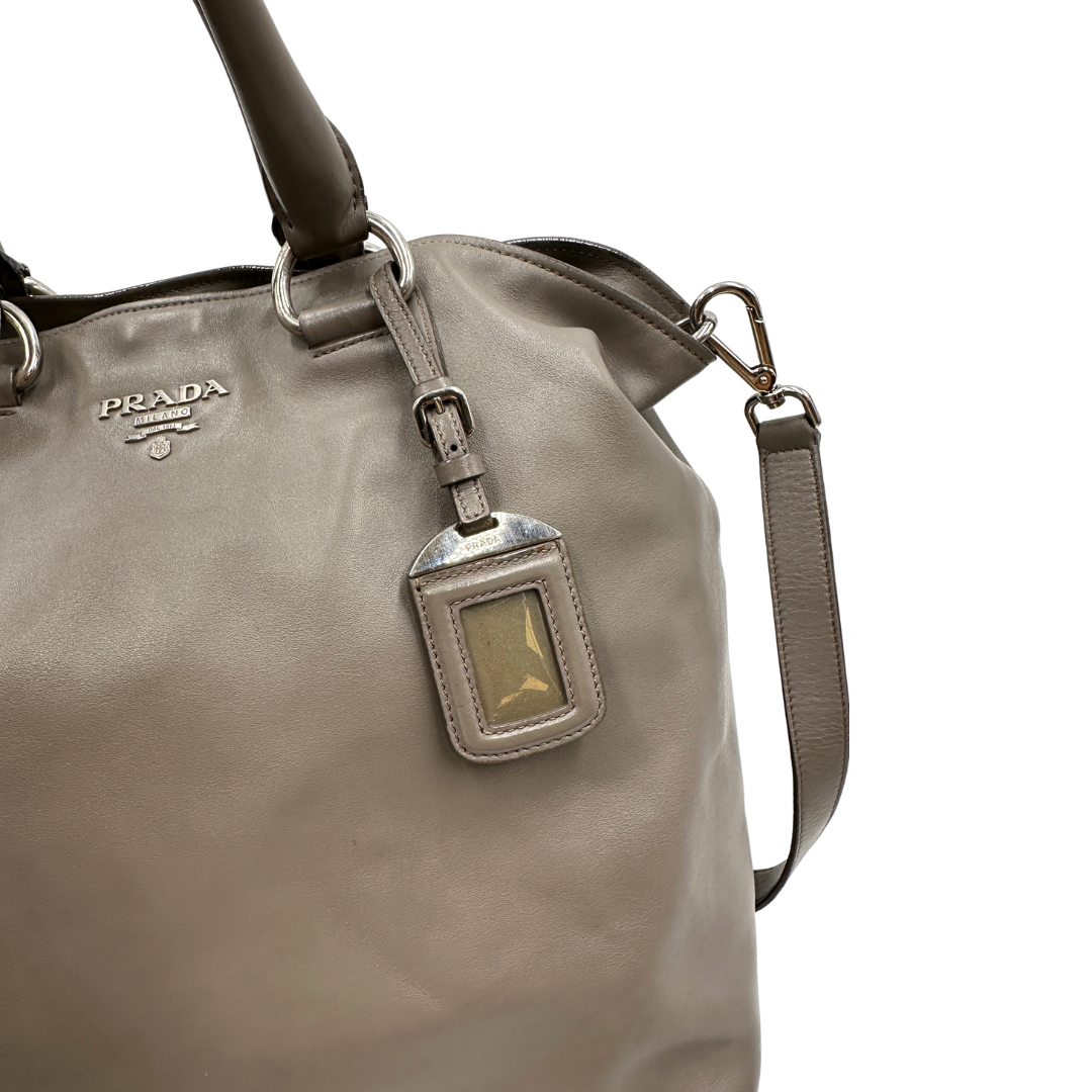 Tote Prada grigia