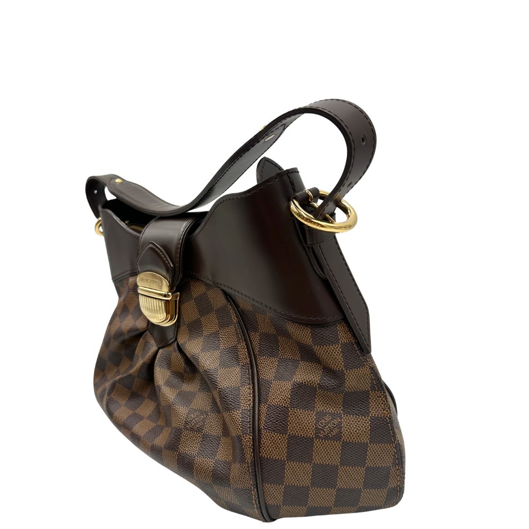 Borsa LV Sistina Damier Ébène