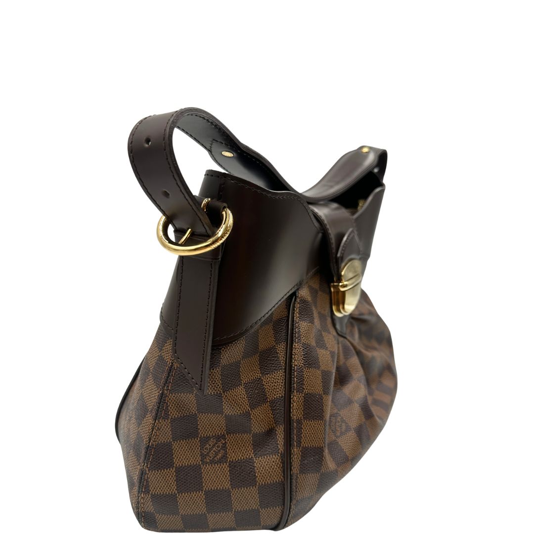 Borsa LV Sistina Damier Ébène