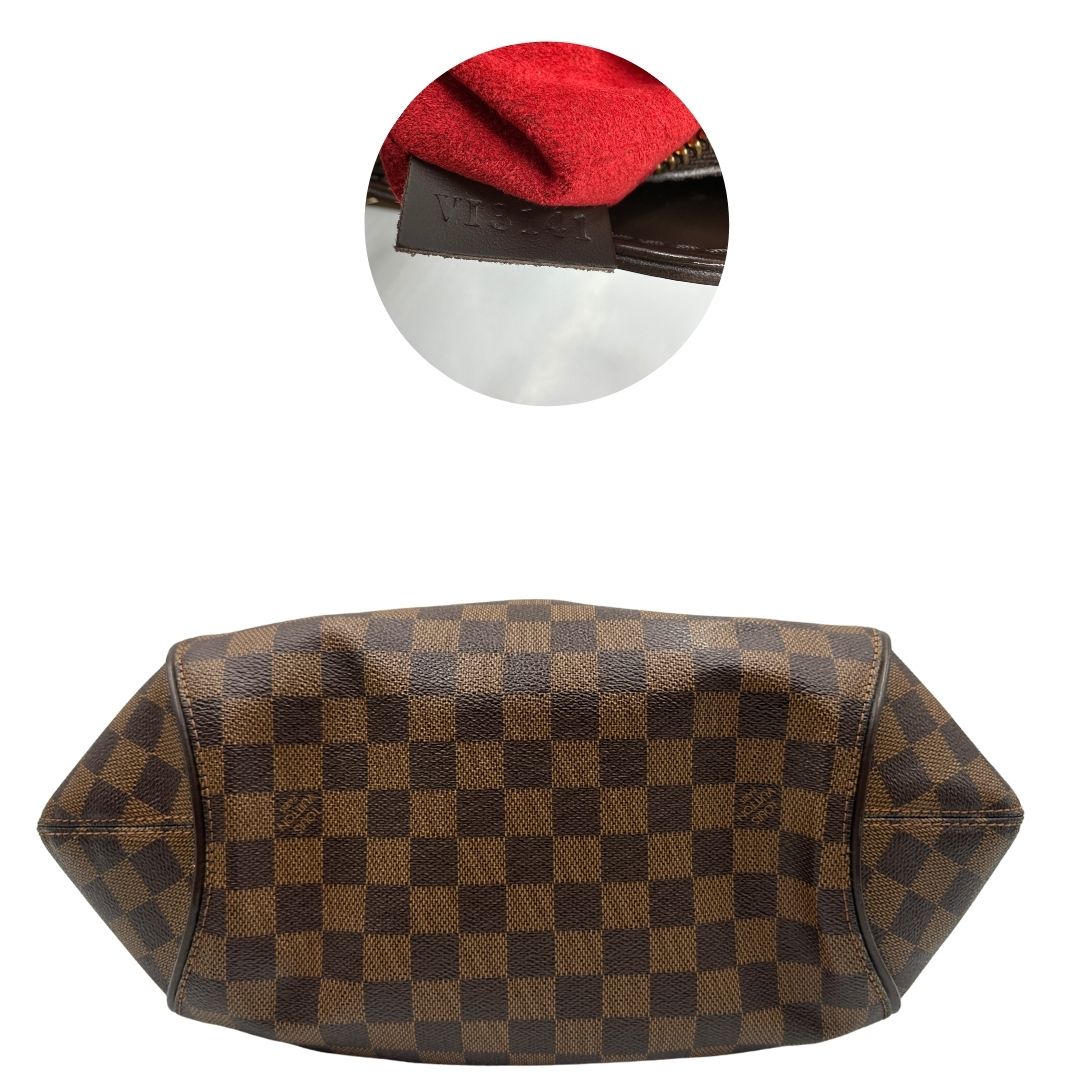 Borsa LV Sistina Damier Ébène