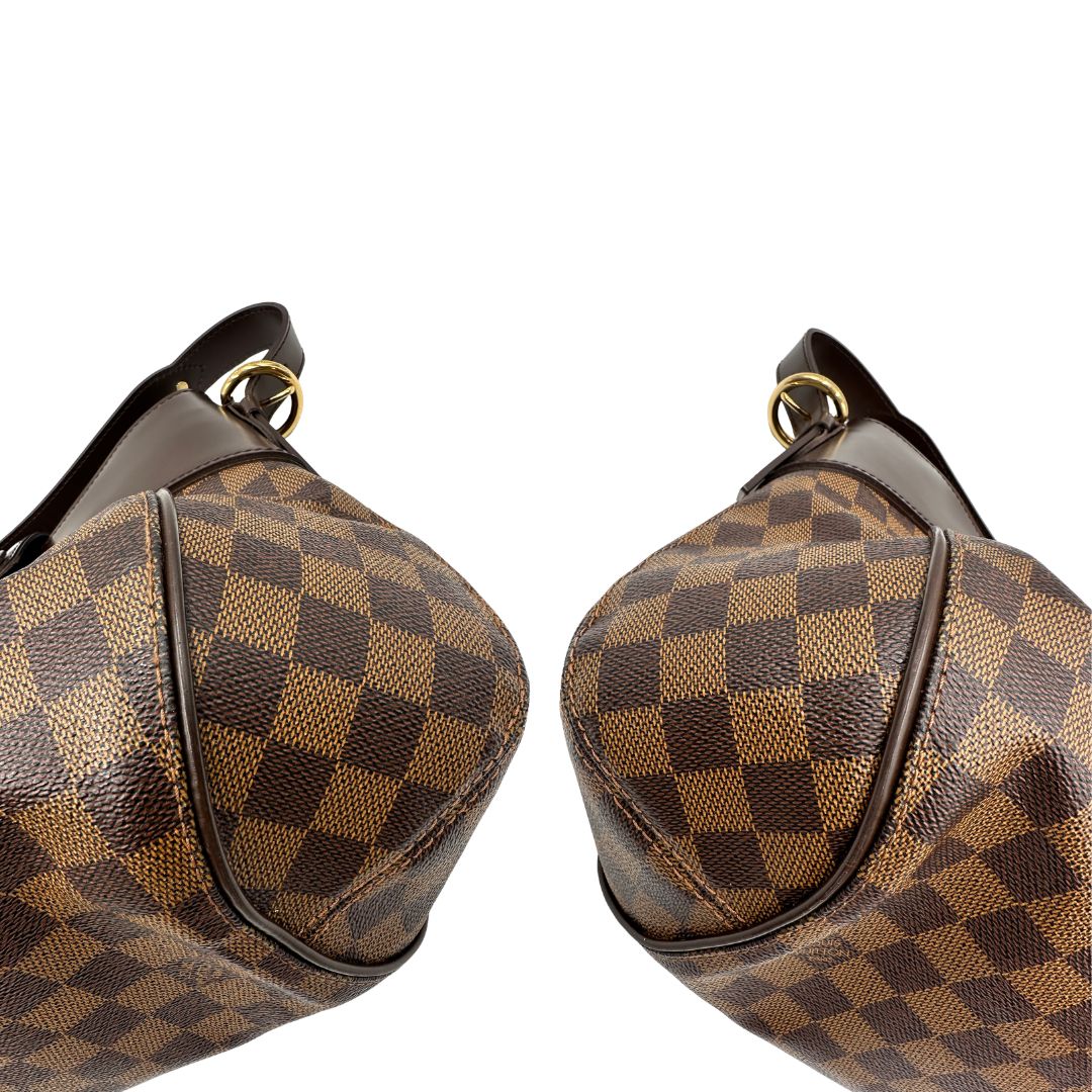Borsa LV Sistina Damier Ébène