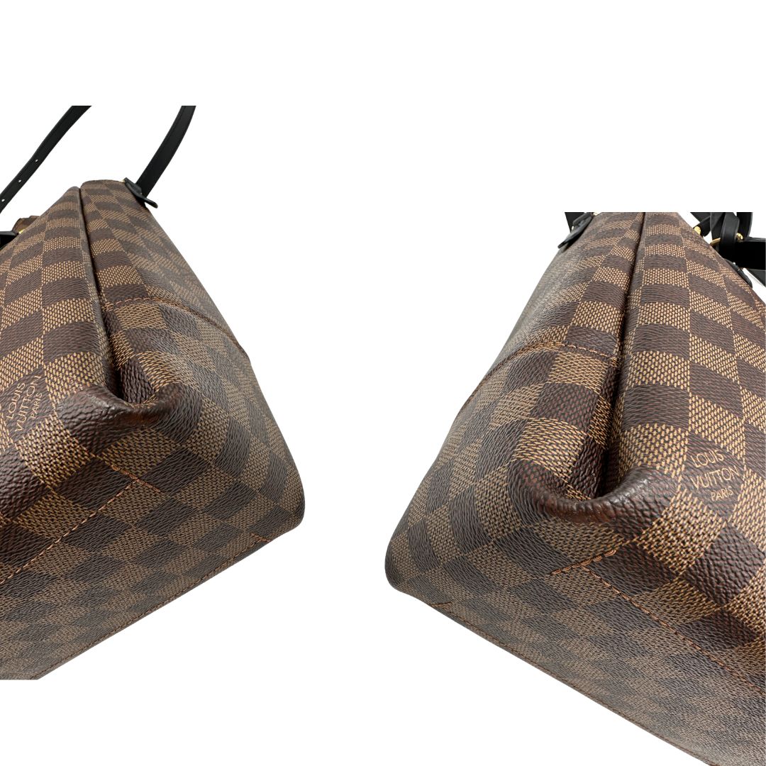 Borsa Belmont Louis Vuitton Damier Ébène
