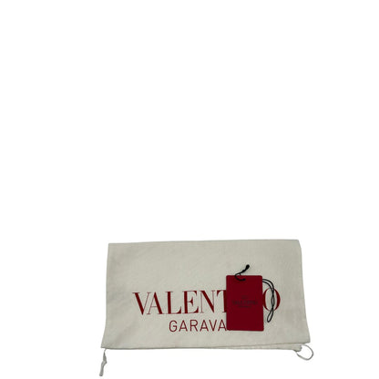 dustbag  Borsa VG in pelle rossa con parti metalliche dorate