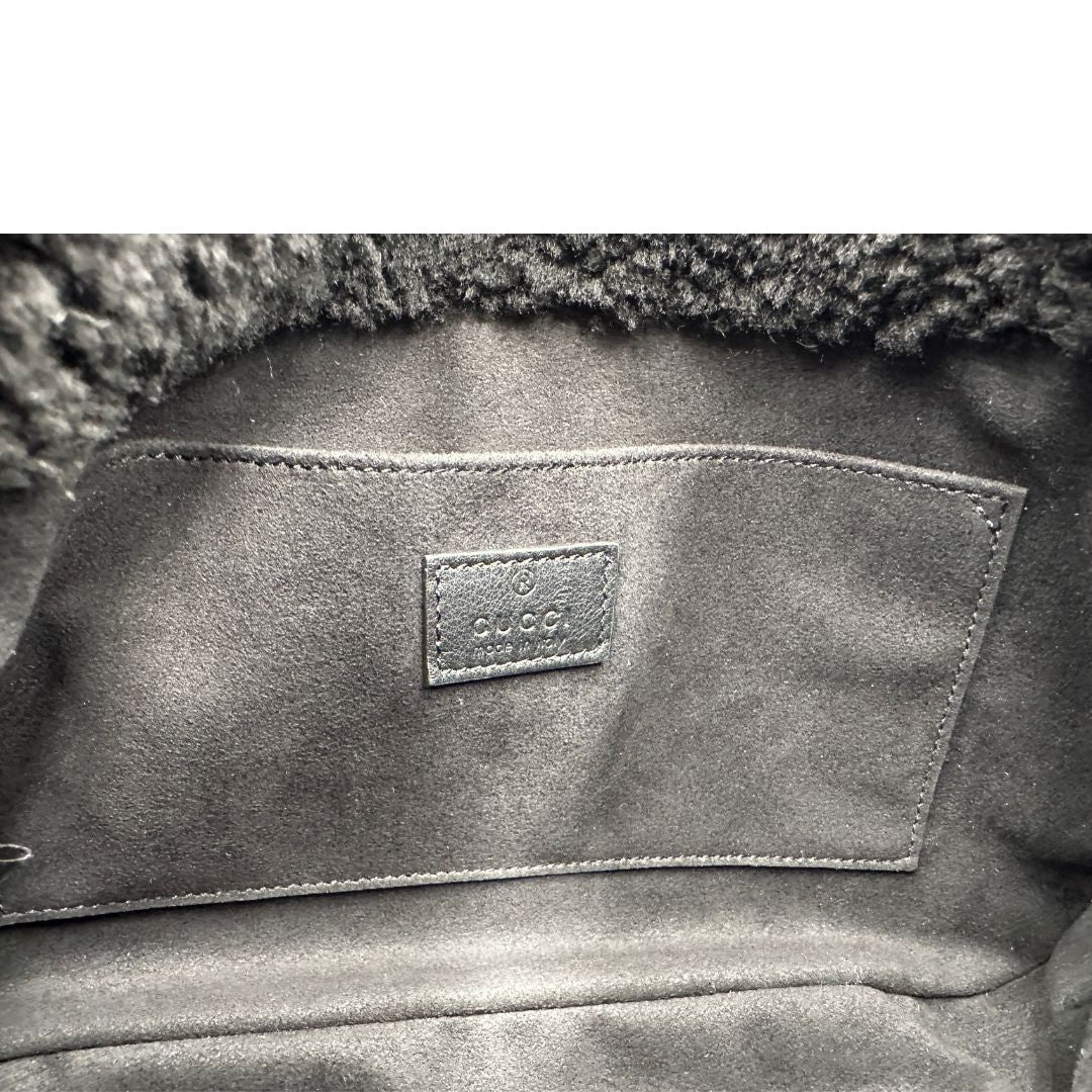 Borsa Gucci Jackie shearling