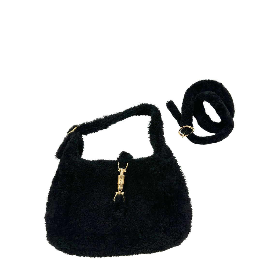 Borsa Gucci Jackie shearling