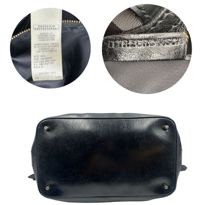 base Borsa Burberry in pelle nera