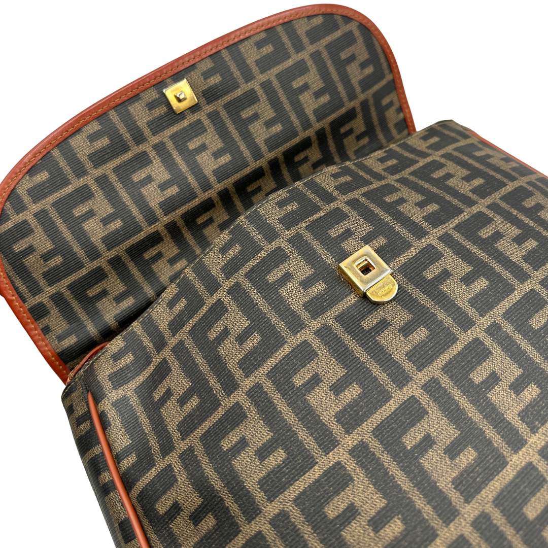 Satchel Fendi zucca vintage