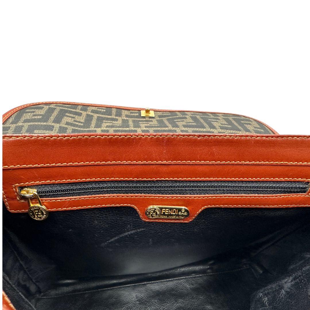 Satchel Fendi zucca vintage