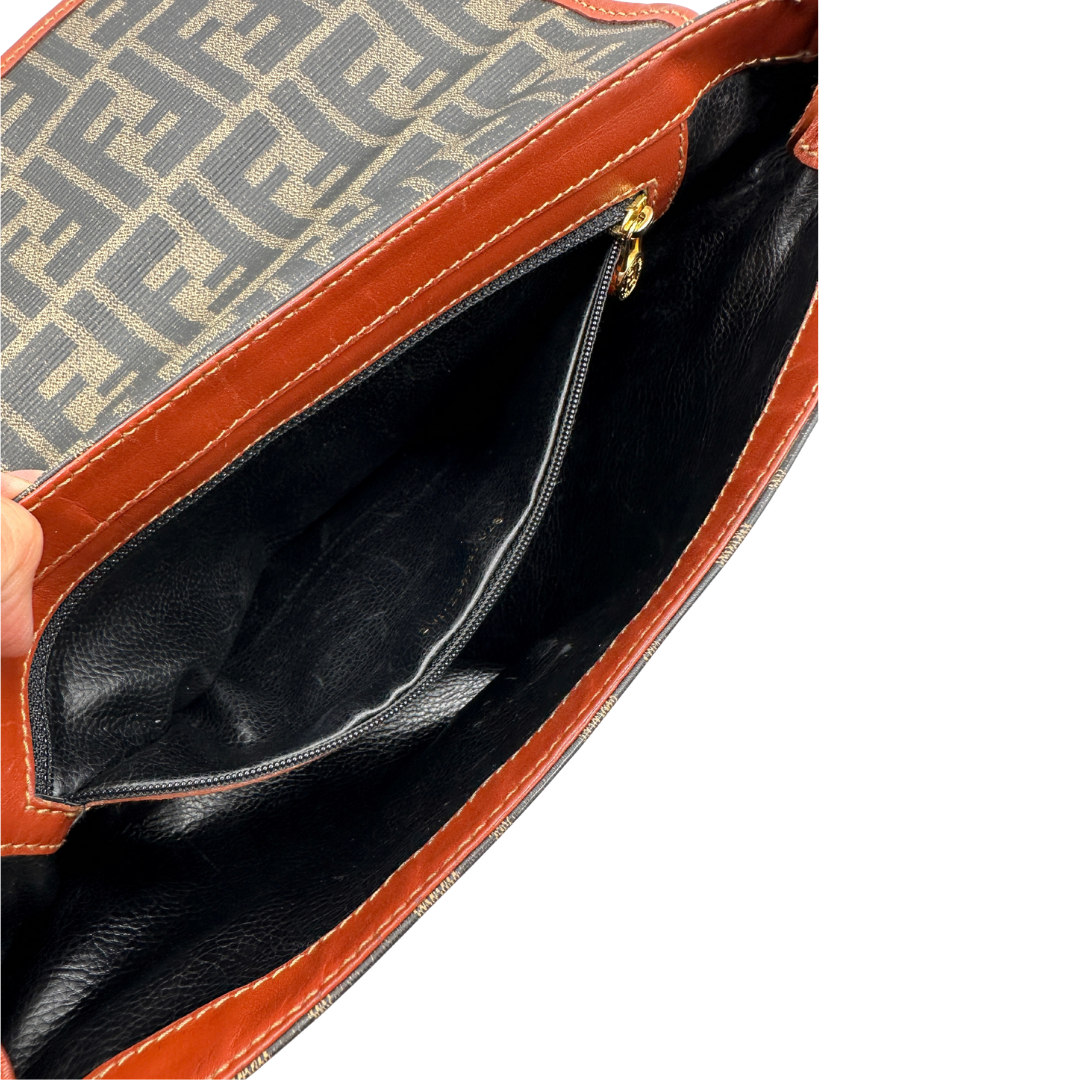 Satchel Fendi zucca vintage