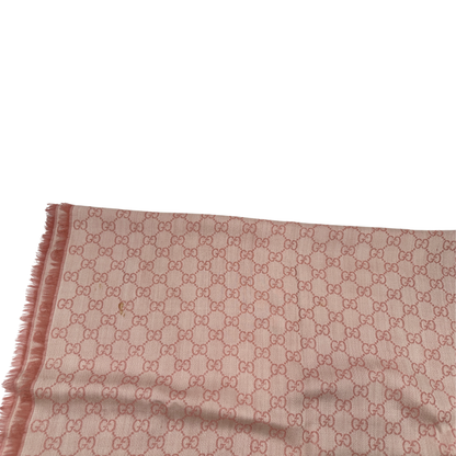 Stola Gucci GG rosa