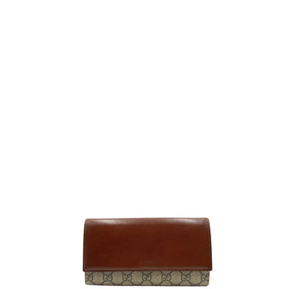 Portafoglio Gucci GG marrone